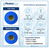 Pleatco Advanced ULTRA-C5 ( Pleatco PAP175 & Pleatco PAP200 Upgrade)  Pool Filter Cartridge Replacement - Macke Pool & Patio