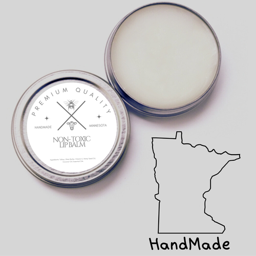 All Natural Lip Balm 1/2oz (2pack)