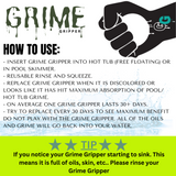 Grime Gripper Hot Tub Scum Absorber - Macke Pool & Patio