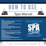 Spa Marvel Treatment and Conditioner Plus Hot Tub Sponge Oil Absorber - 1 Pack - Macke Pool & Patio