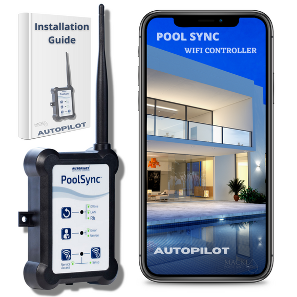 Aqua Cal ECP0343 PoolSync WiFi Controller for AquaCal Heat Pump and AutoPilot ChlorSync Chlorinator - Macke Pool & Patio