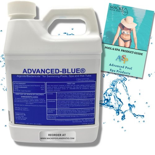 Advanced Blue 64oz or 32oz (Algicide/Bactericide)