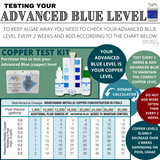 Advanced Blue Algicide/Bactericide - 64oz, 32oz or 8oz - Macke Pool & Patio
