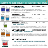 Advanced Blue Algicide/Bactericide - 64oz, 32oz or 8oz - Macke Pool & Patio