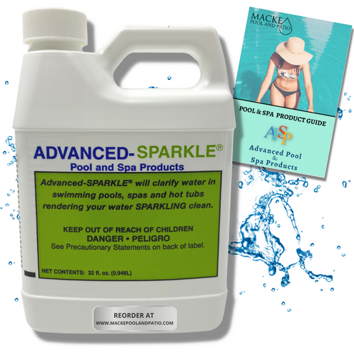 Advanced Blue - Advanced Sparkle (Water Clarifier) - 32oz or 8oz