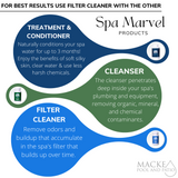 Spa Marvel Filter Cleaner - Macke Pool & Patio