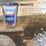 Medicine Springs Mineral Therapy SKIN Formula (Hot Tub) – Natural Hot Spring Minerals, 100% Natural Organic Ingredients