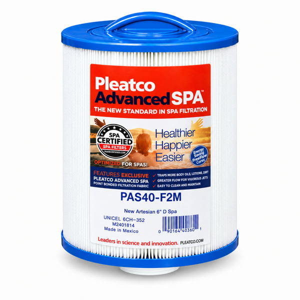Pleatco PAS40-F2M Spa Replacement Cartridge (1 Pack)