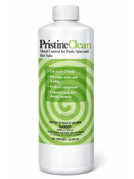 Pristine Clean Pool Metal & Scale Inhibitor – Prevent Pool Stains & Buildup – Pristine Blue Pool Chemical