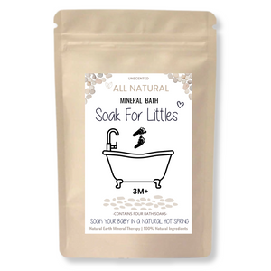 Natural Mineral Soak For Littles -4 Soaks (PRE-ORDER)