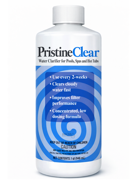 Pristine Clear Pool Water Clarifier for Pools & Hot Tubs | Clears Cloudy Water Fast | Pristine Blue System