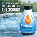 SilkBalance Clean Start - Hot Tub Pipe Cleaner - Macke Pool & Patio