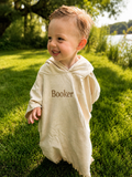 Kids Custom /Personalized Embroidered Organic Cotton Hooded Towel