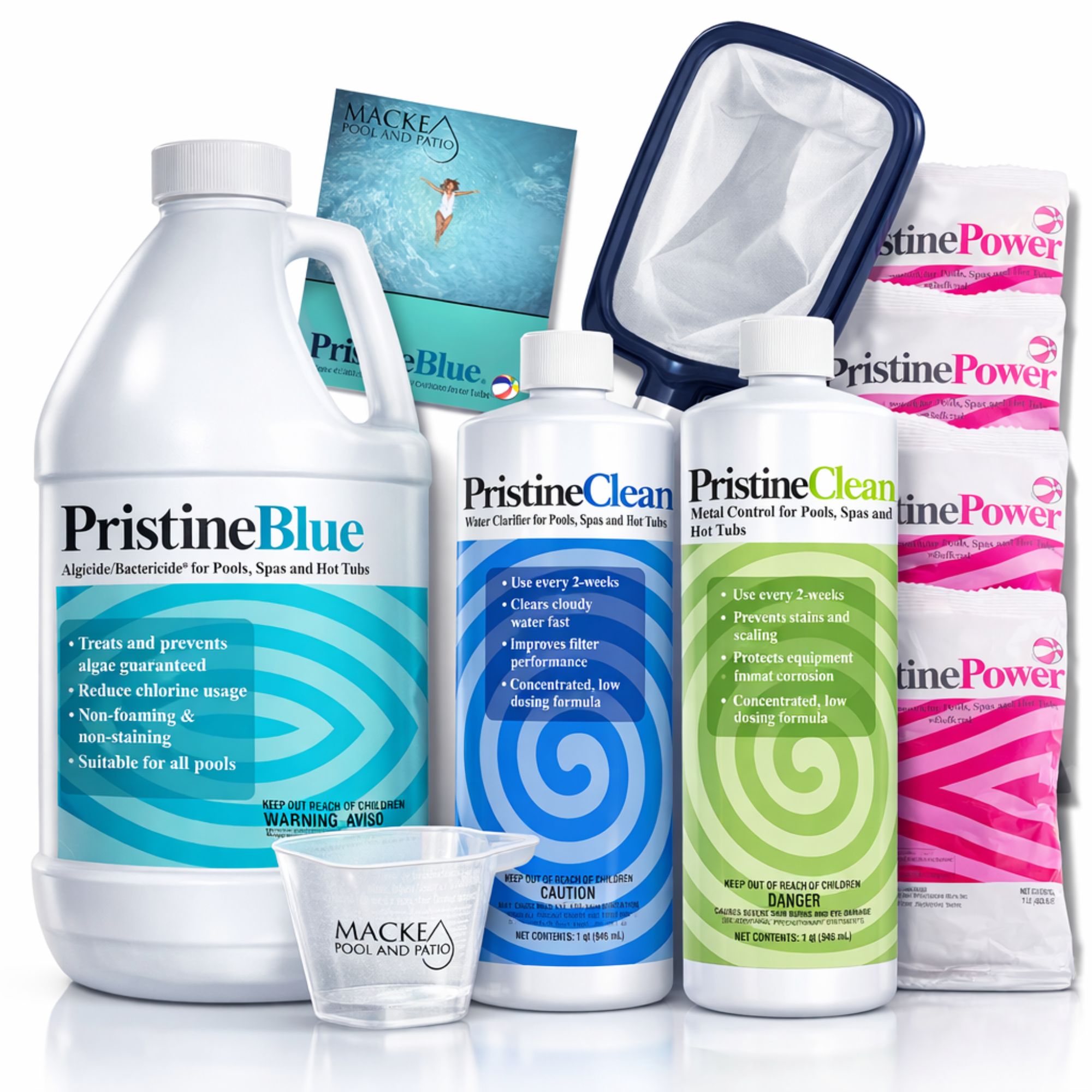 Pristine Blue Maintenance Products (non-chlorine shock) - Macke Pool & Patio