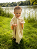 Cozy Kids Organic Cotton Hooded Towel for Kids – Soft, Absorbent Bath, Pool & Beach Poncho