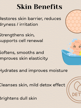 Natural Mineral Bath Soak For Littles -4 Soaks