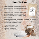 Natural Mineral Soak For Littles -4 Soaks - Macke Pool & Patio