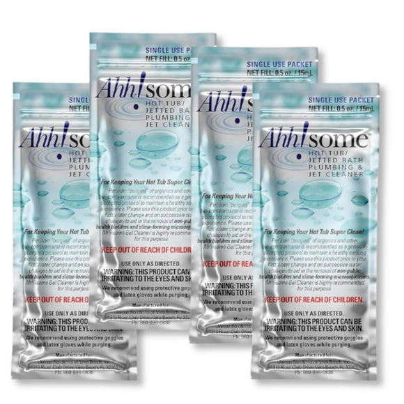 AHH-Some Hot Tub, Swim Spa, Jetted Bath Plumbing & Jet Cleaner - 2oz, 6oz, 16oz - Macke Pool & Patio