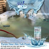 AHH-Some Hot Tub, Swim Spa, Jetted Bath Plumbing & Jet Cleaner - 1 Purge Package - Macke Pool & Patio