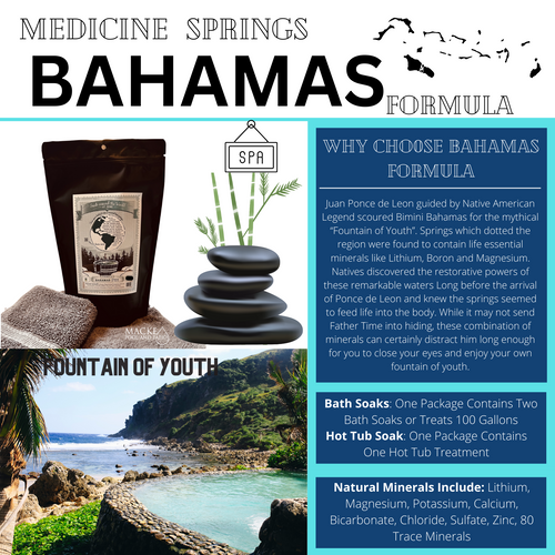 Medicine Springs Mineral Therapy Bahamas Formula (Bath Tub)