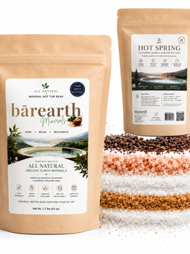 bārearth™ Mineral Hot Tub Soak | Natural Hot Spring Minerals for Spas