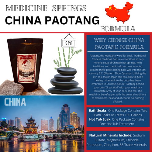Medicine Springs Mineral Therapy CHINA Formula (Hot Tub)