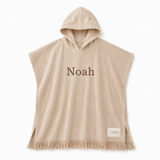 Kids Custom Embroidered Organic Cotton Hooded Towel