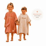 Kids Custom Embroidered Organic Cotton Hooded Towel