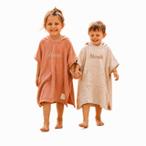 Kids Custom Embroidered Organic Cotton Hooded Towel