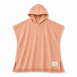 Cozy Kids Organic Cotton Hooded Towel for Kids – Soft, Absorbent Bath, Pool & Beach Poncho