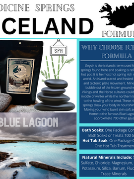 Medicine Springs Mineral Therapy ICELAND Formula (Bath Tub)