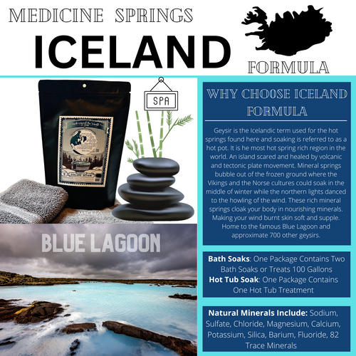 Medicine Springs Mineral Therapy ICELAND Formula (Bath Tub)