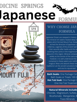 Medicine Springs Mineral Therapy JAPANESE Formula (Bath Tub)