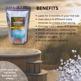 Medicine Springs Mineral Therapy JOINT Formula (BATHTUB) – Natural Hot Spring Minerals, 100% Natural Organic Ingredients