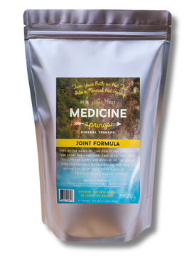 Medicine Springs Mineral Therapy JOINT Formula (BATHTUB) – Natural Hot Spring Minerals, 100% Natural Organic Ingredients