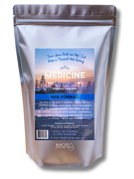 Medicine Springs Mineral Therapy SKIN Formula (BATHTUB) – Natural Hot Spring Minerals, 100% Natural Organic Ingredients