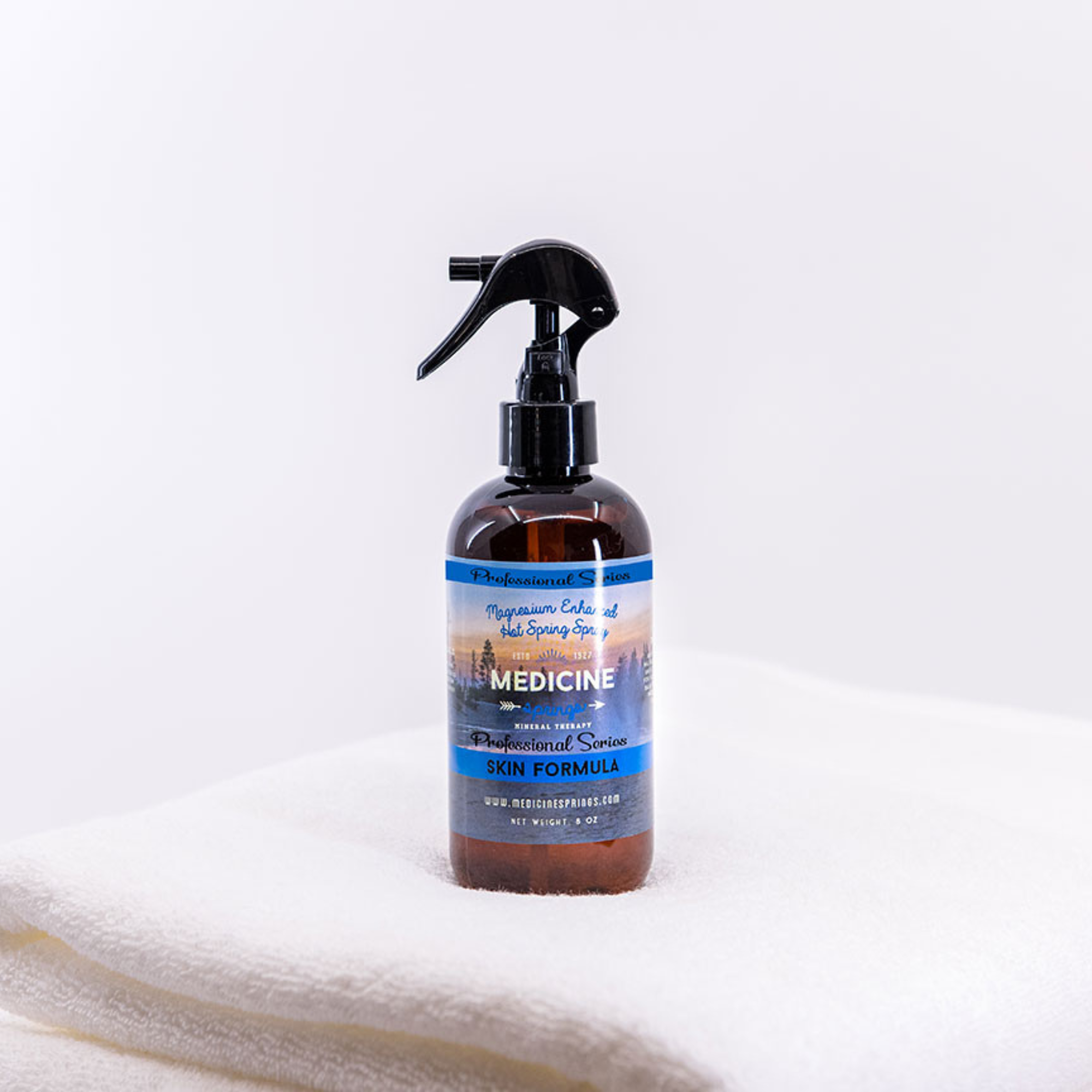 Medicine Springs SKIN Formula Spray (Professional Series) – Natural Hot Spring Minerals, 100% Natural Organic Ingredients