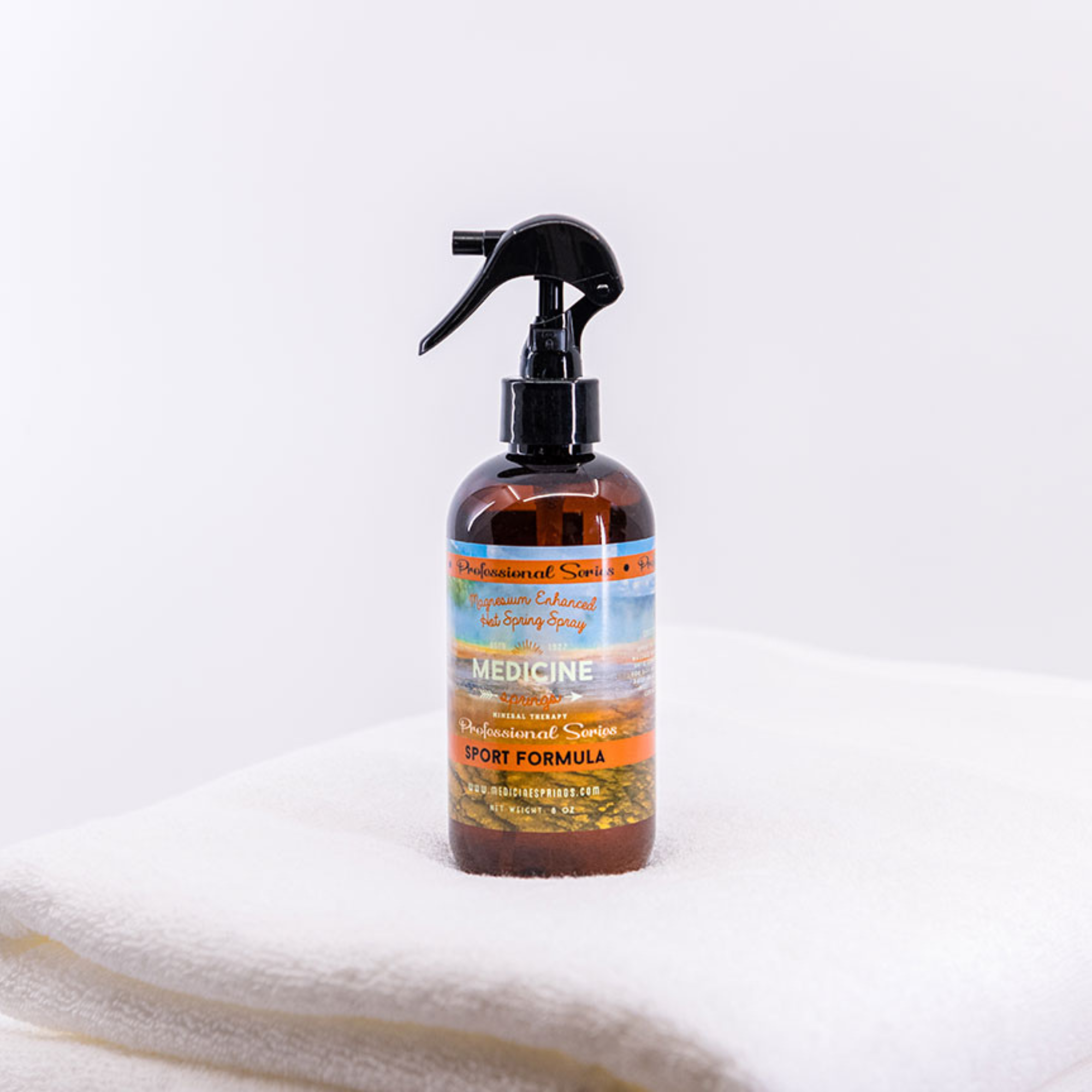 Medicine Springs SPORT Formula Spray (Professional Series) – Natural Hot Spring Minerals, 100% Natural Organic Ingredients