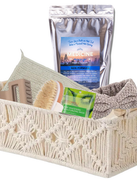 Medicine Springs Mineral Therapy Bath Tub Gift Basket