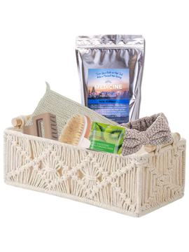 Medicine Springs Mineral Therapy Bath Tub Gift Basket