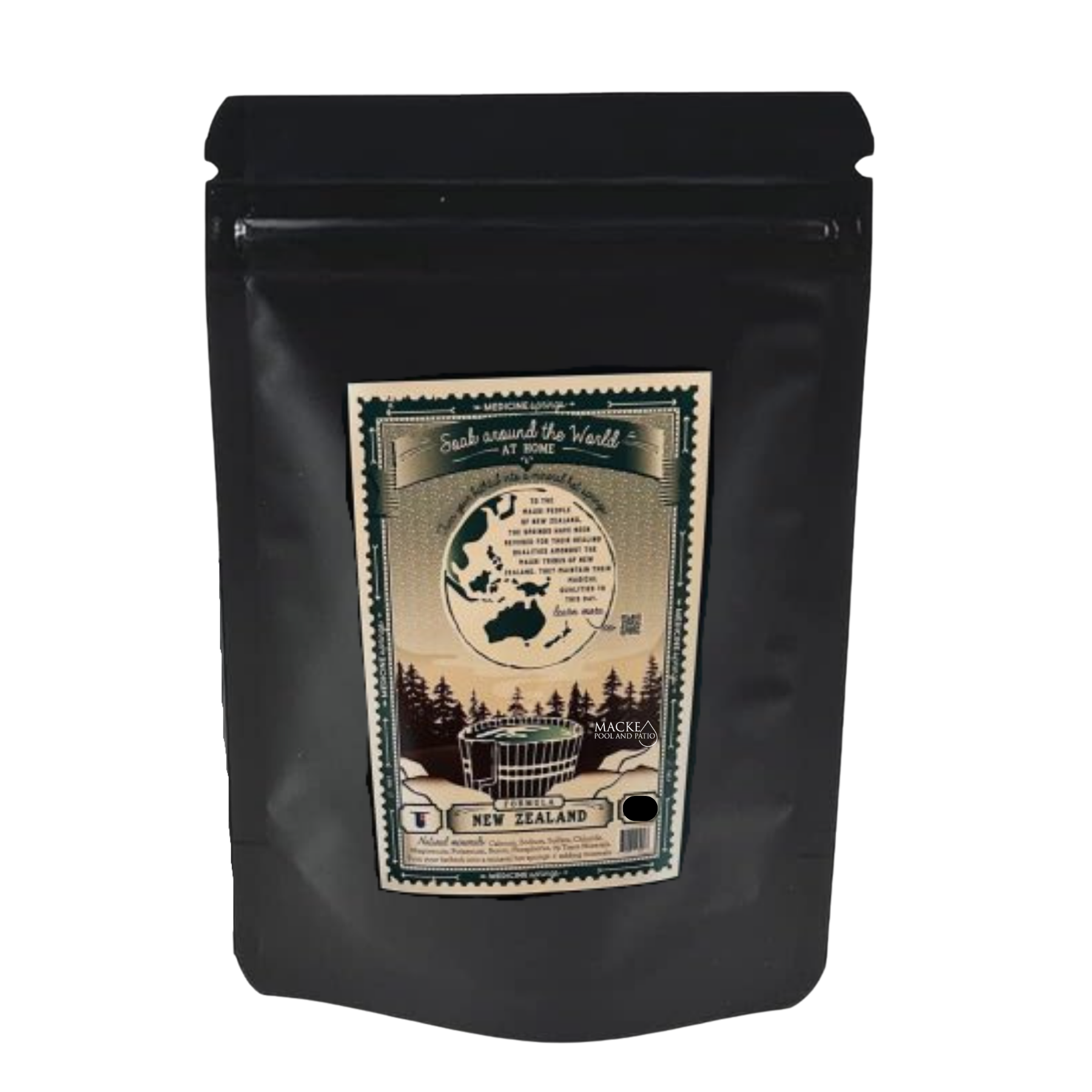 Medicine Springs Mineral Therapy NEW ZEALAND Formula (Hot Tub) – Natural Hot Spring Minerals, 100% Natural Organic Ingredients