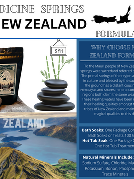 Medicine Springs Mineral Therapy NEW ZEALAND Formula (Bath Tub)