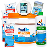 Poolife Welcome Pack – 3 Step System Includes Mpt Extra, Turboshock, Defend Plus - Macke Pool & Patio