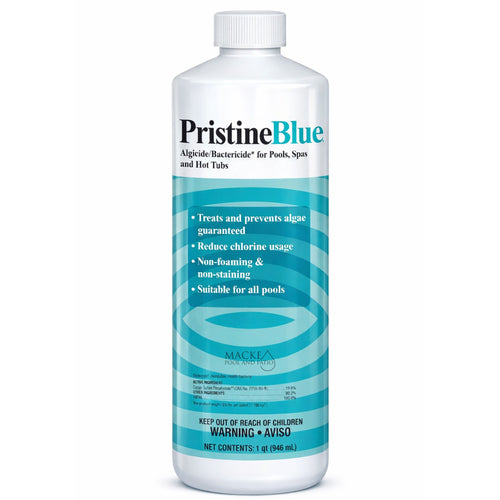 Pristine Blue Pool Chemical 32 oz – Non-Chlorine Pool & Spa Algaecide