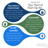 Spa Marvel Water Treatment & Conditioner Startup Kit