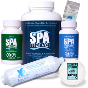 Spa Marvel Water Treatment & Conditioner Startup Kit