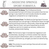 Medicine Springs SPORT Formula Spray (Professional Series) - Macke Pool & Patio