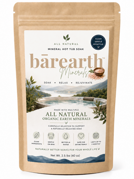 bārearth™ Mineral Hot Tub Soak | Natural Hot Spring Minerals for Spas