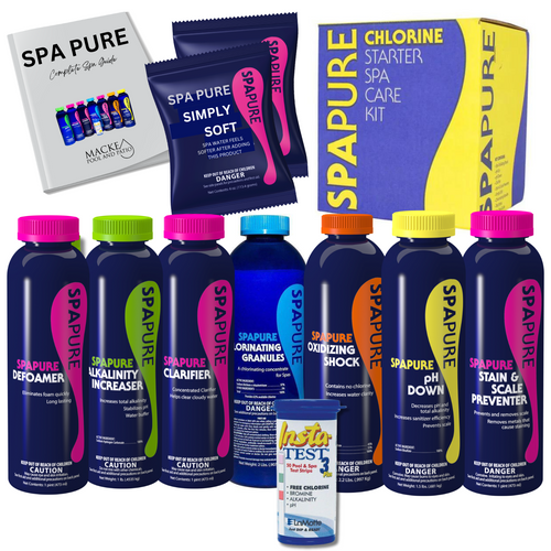 SpaPure Chlorine Complete Spa Care Kit