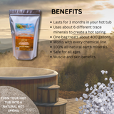 Medicine Springs Mineral Therapy SPORT Formula (Hot Tub) – Natural Hot Spring Minerals, 100% Natural Organic Ingredients